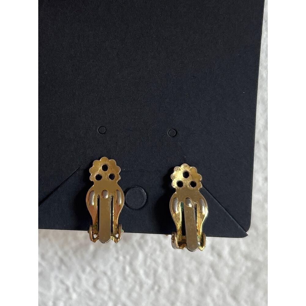 B29 Vintage Juliana Cha Cha‎ Earrings Women AB Crystal Wedding Statement - Picture 4 of 12
